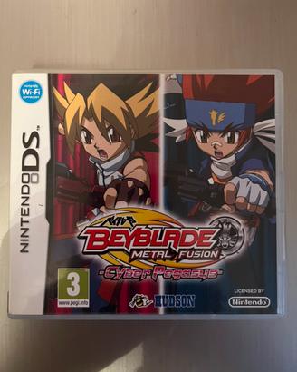 Beyblade Metal Fusion Nintendo DS completo ITA