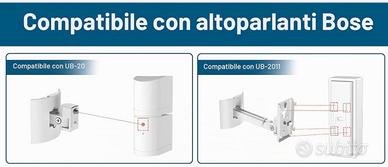2 supporti per altoparlanti Bose