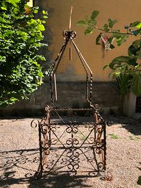 Pozzo in ferro battuto