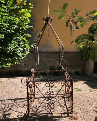 Pozzo in ferro battuto