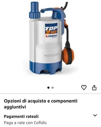 Elettrpompa sommergibile pedrollo monogase mod 2