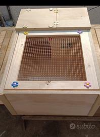 Terrario per tartarughe di terra 60x40x21h