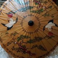 Ombrello parasole giapponese antico (Wagasa)