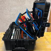 Valigia cassetta attrezzatura elettrico meccanico