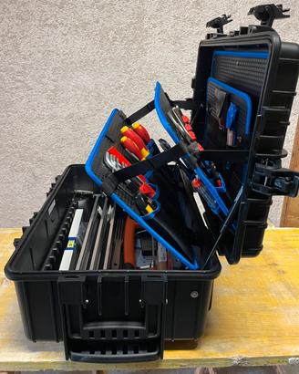 Valigia cassetta attrezzatura elettrico meccanico