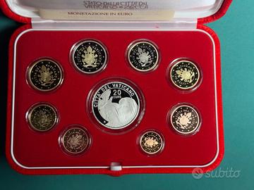 DIVISIONALE euro Vaticano 2024 fondo specchio