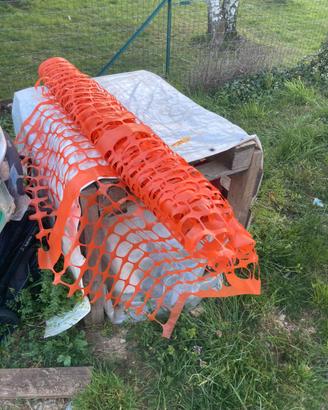 Avanzo di rete da cantiere