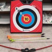 set arco bersaglio e frecce