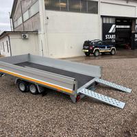 RIMORCHIO COSE CON SPONDE 4X2 2500 KG NUOVO