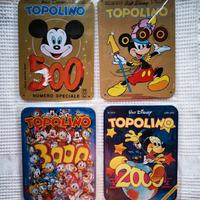 Set targhe celebrative Topolino Walt Disney