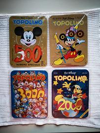 Set targhe celebrative Topolino Walt Disney