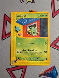 Carta Pokémon Spinarak 62/147 ENG - E-Reader 