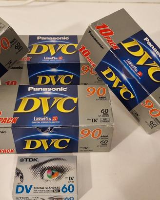 Panasonic 36 cassette DVC Mini DV LinearPlus