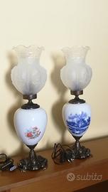 Riproduzione di lampade da tavolo stile "uragano"