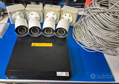 Reolink RLN8-410 Kit NVR videocamere
