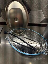 Electrolux -Set Pirofila a Vapore per Forno