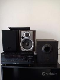 Sintoamplificatore 6.1 +2 casse+subwoofer attivo