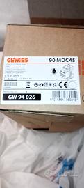 6  gewiss magnetormici diff.compatto 10A 0,03