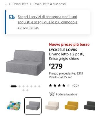 divano letto ikea 