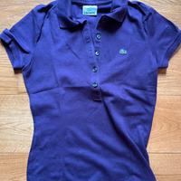 Polo Lacoste viola taglia 36 da donna