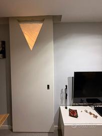 Porta scorrevole 260x95,5+binario - già smontata