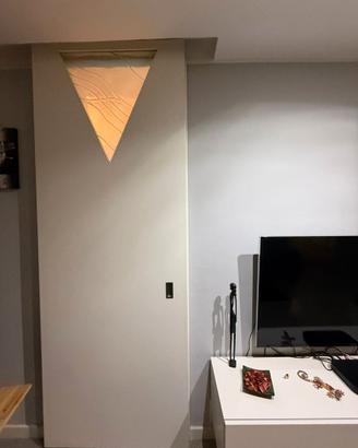 Porta scorrevole 260x95,5+binario - già smontata