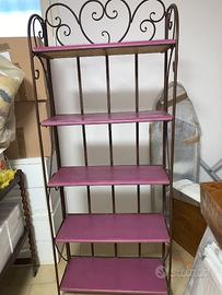 Etagère in ferro battuto
