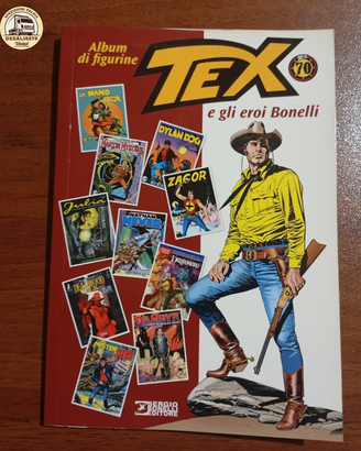 Tex - L'Album di Figurine dei Tuoi Eroi Bonelli
