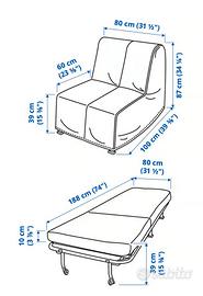Poltrona letto IKEA