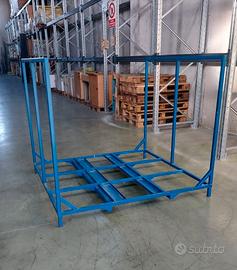 Struttura metallica per magazzino - cesta