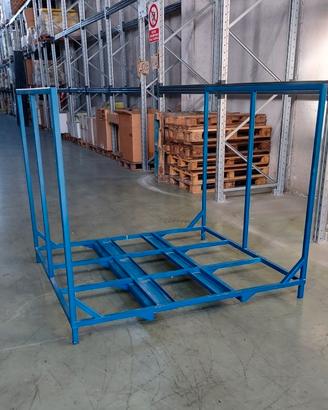 Struttura metallica per magazzino - cesta