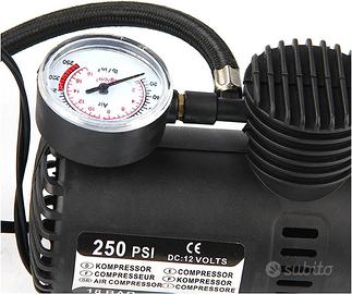 Compressore d'aria portatile per Auto 300 Psi 12v pompa ad aria