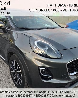 Ford Puma Hybrid 125 CV 2021 - 24 MESI DI GARANZIA