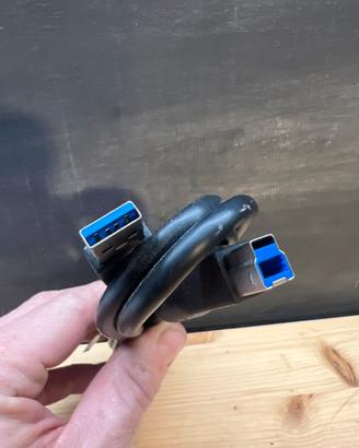 cavo usb 3.0 tipo a a tipo b – super speed