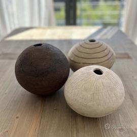 Vaso fatto a mano -Lava-  18x18x15