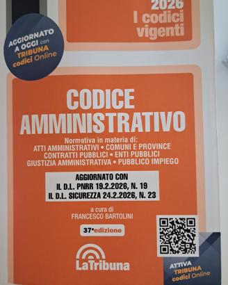 Codice diritto amministrativo- la tribuna 2026