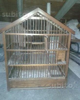 Gabbia in legno