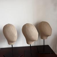 Teste singole con piedistallo ( manichini)