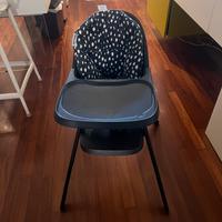 Seggiolone nero twistshake perfetto