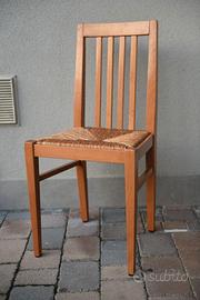 sedie cucina in legno di ciliegio