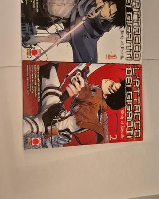manga l' attacco dei giganti  birth of rivalle