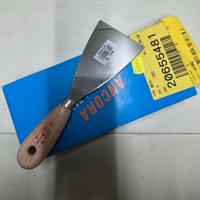 7PZ SPATOLE C/MANICO ANCORA INOX 501/I CM. 8