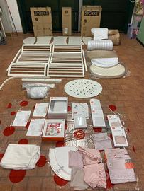 !Stokke Sleepi 0-6 Anni•Set Tutte Fasi•Come Nuovo!