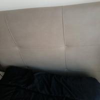 letto singolo con cassettone più materasso e piumo