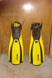 Pinne della Mares + stivali scubapro