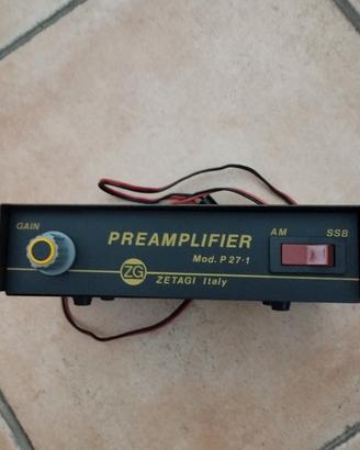 PREAMPLIFICATORE PER APPARATI CB - MOD. ZG P27-1