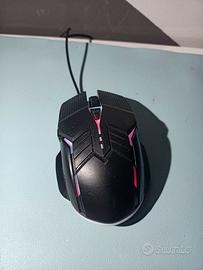 Mouse da gaming con rgb e tasti laterali