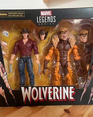 Marvel Legends Logan e Sabretooth
