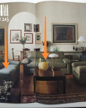 Poltrona  Frau designer Tito Agnoli 