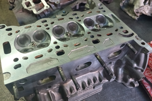 Testata completa revisionata opel 3 cilindri